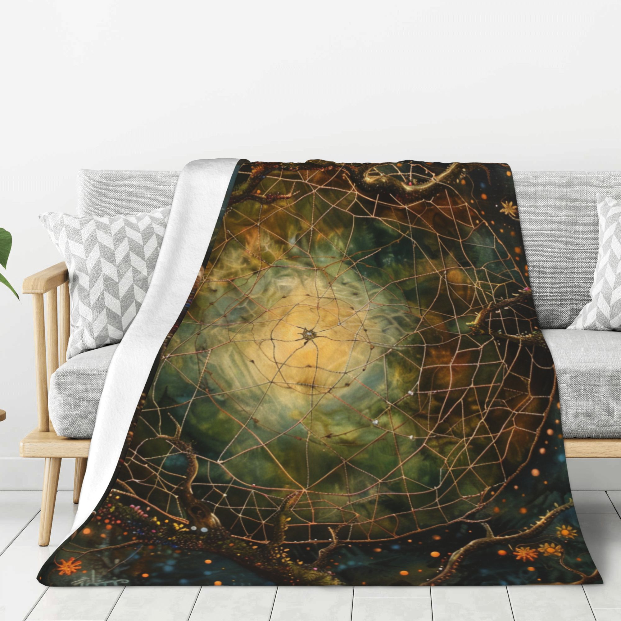 colorful-painted-cat-print-pillow